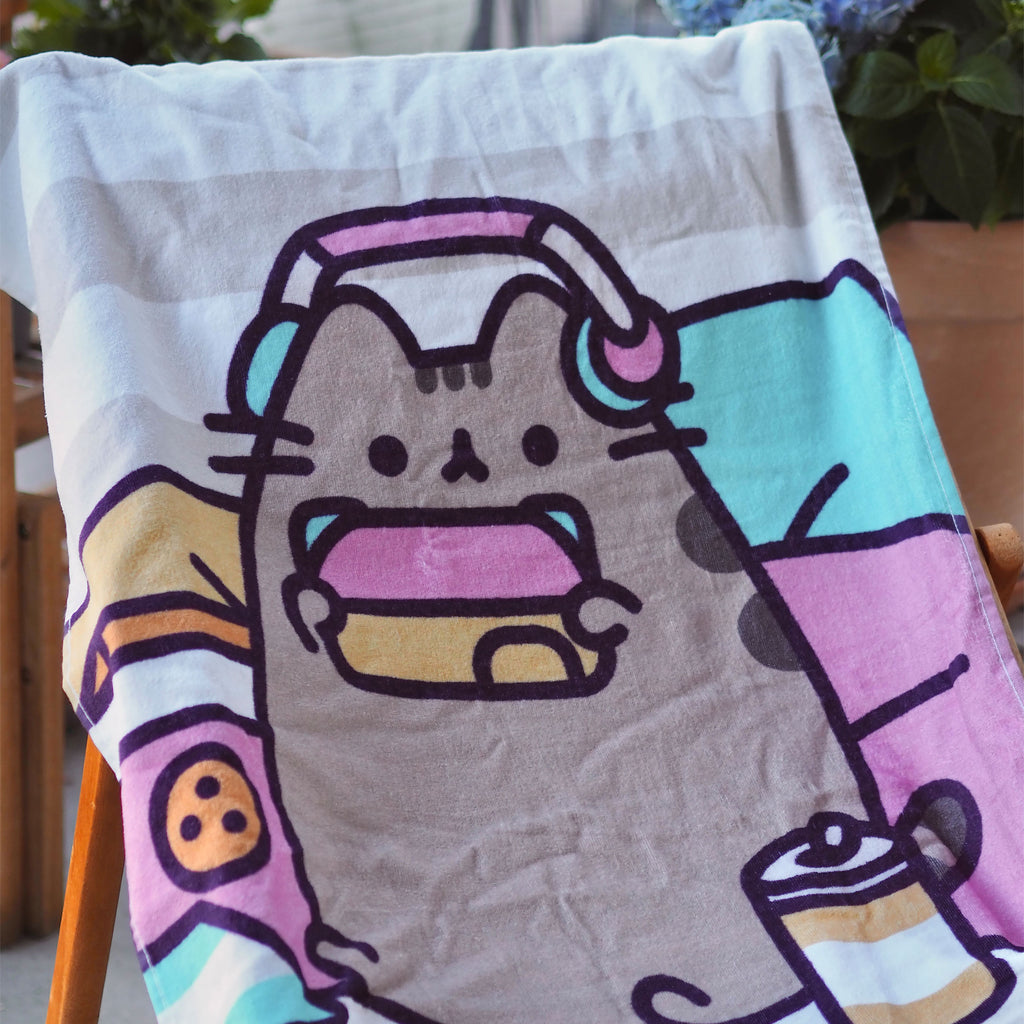 Zdjęcie produktu Pusheen - Ręcznik kąpielowy 'I'm Busy'