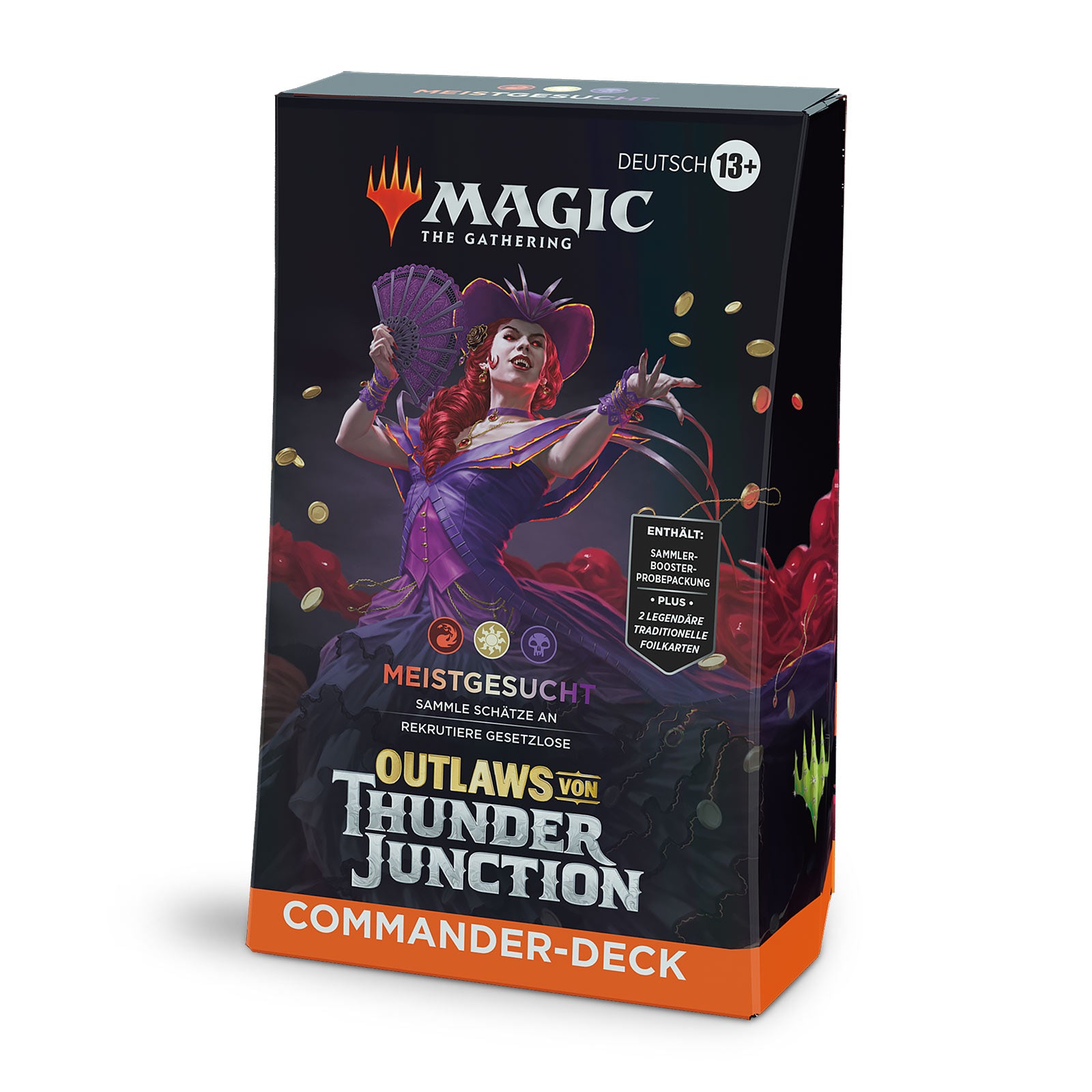 Zdjęcie produktu Wyjęci spod prawa z Thunder Junction - Najbardziej poszukiwany Commander Deck - Magic The Gathering