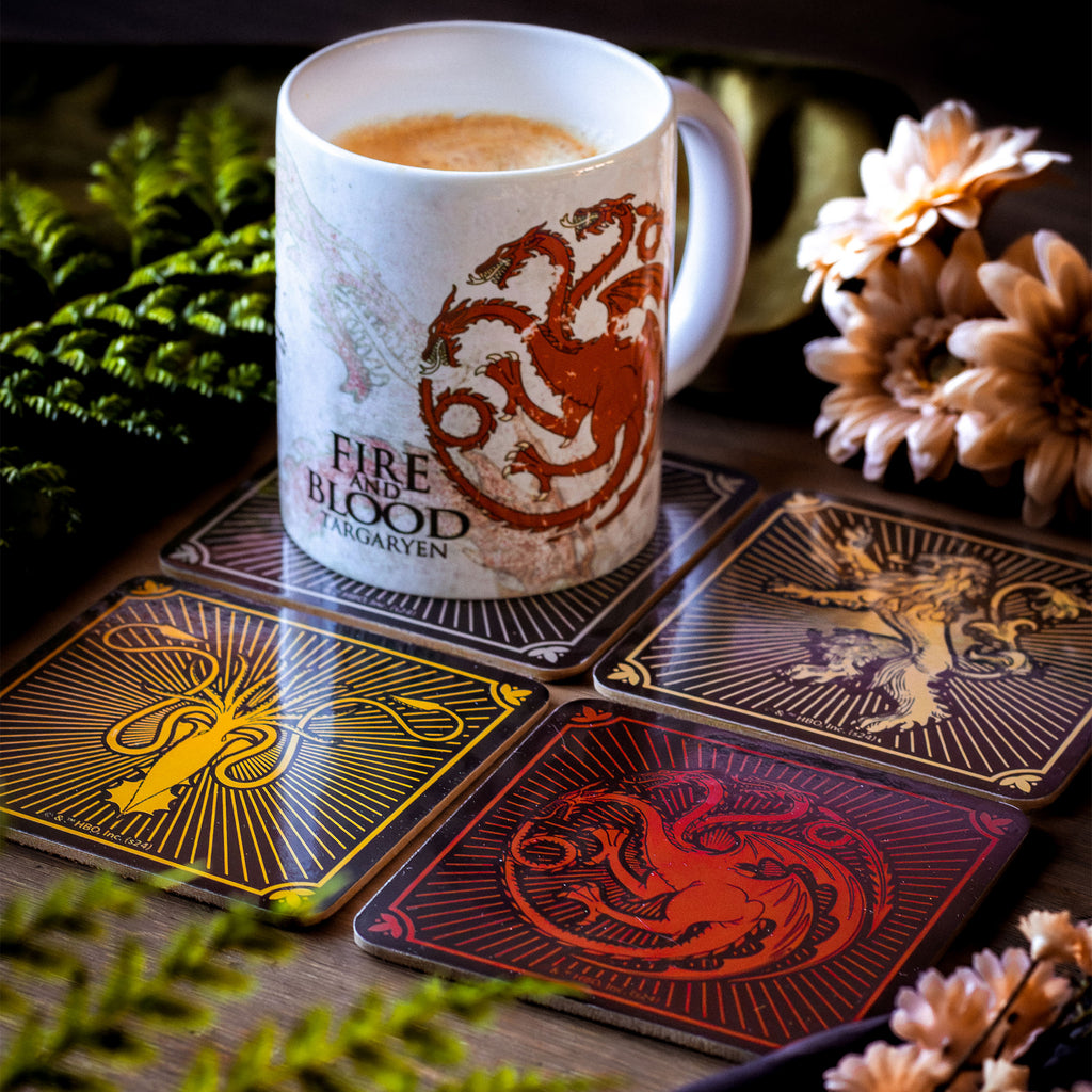 Product image Game of Thrones - House Crests Coaster Set of 4