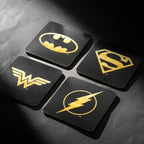 Zdjęcie produktu Podkładki DC Comics Logos Zestaw 4 szt.