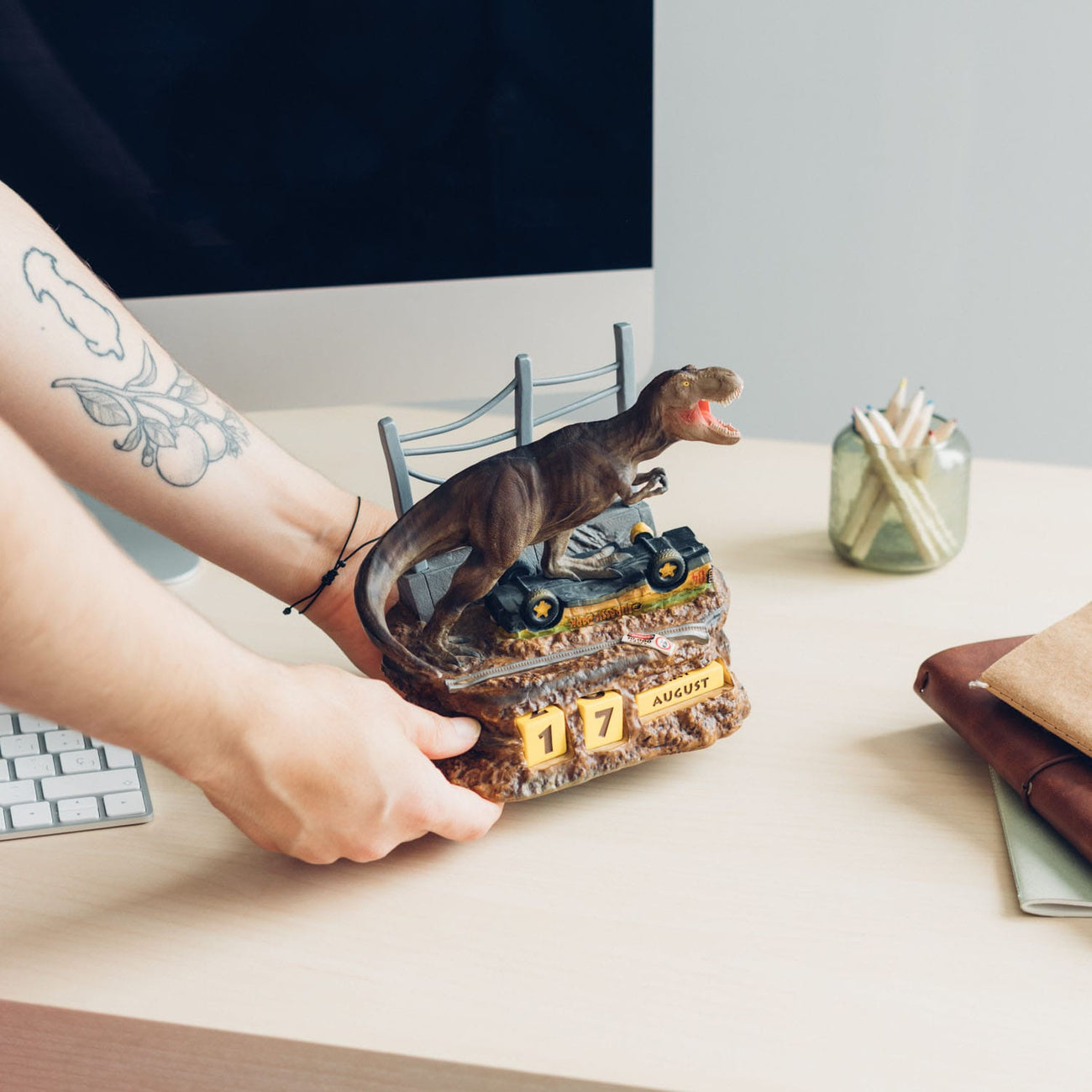 Product image Jurassic Park - T-Rex 3D Annual Calendar