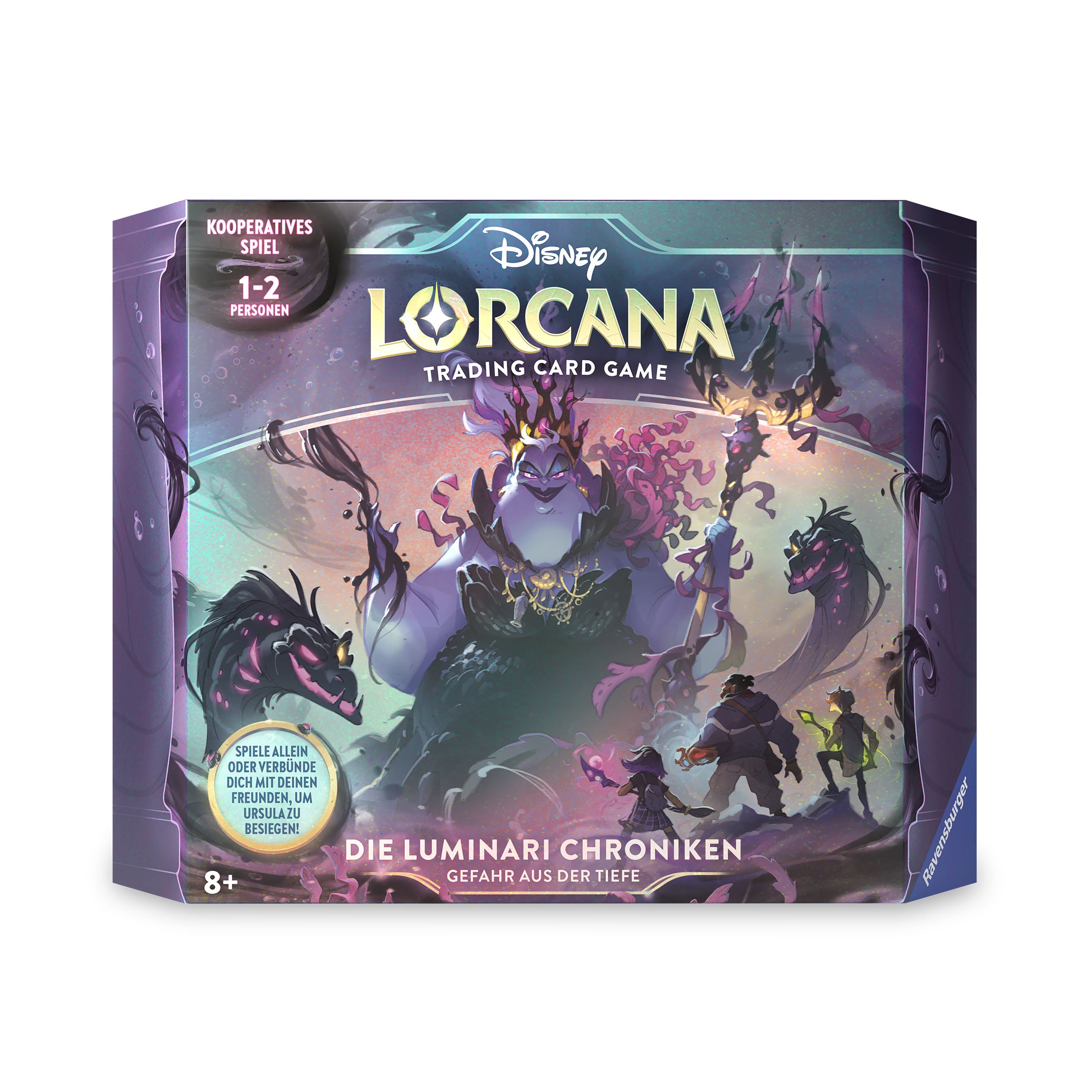 Zdjęcie produktu Disney Lorcana Zestaw Prezentowy Kroniki Luminari - Powrót Ursuli Gra Karciana Kolekcjonerska