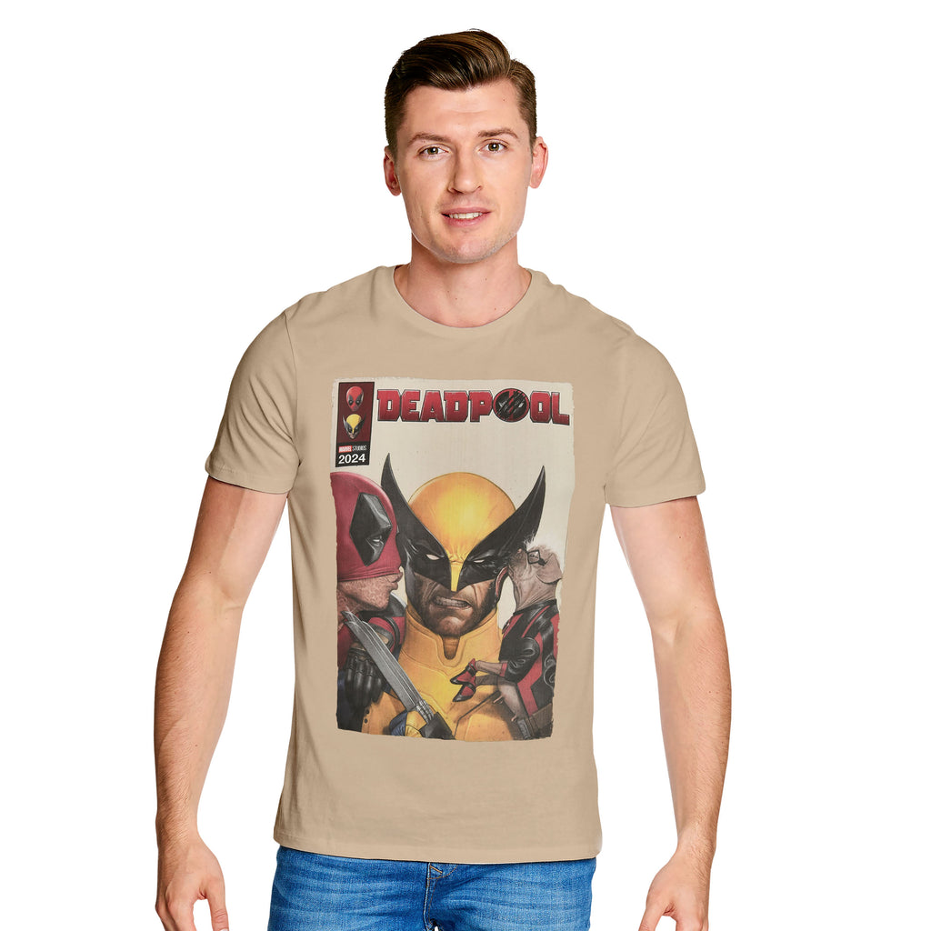 Product image Deadpool - Kisses Wolverine T-Shirt beige