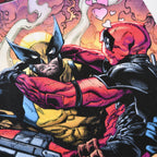 Zdjęcie produktu Deadpool i Wolverine Best Bubs Comics T-Shirt biały