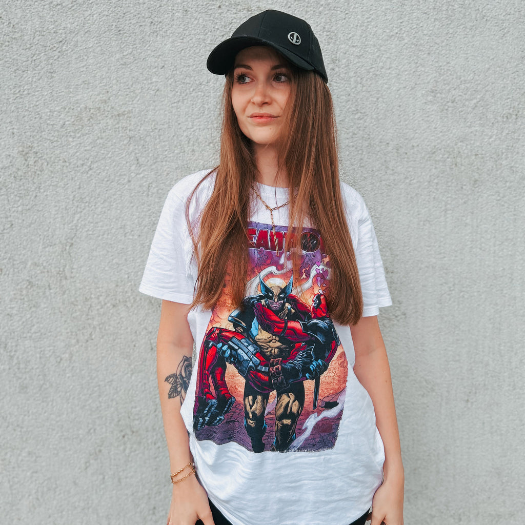 Zdjęcie produktu Deadpool i Wolverine Best Bubs Comics T-Shirt biały