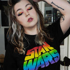 Zdjęcie produktu Star Wars - Pride Logo Koszulka czarna