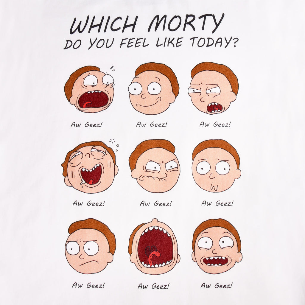 Zdjęcie produktu Rick and Morty - Emocje Morty'ego Koszulka biała
