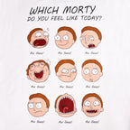 Zdjęcie produktu Rick and Morty - Emocje Morty'ego Koszulka biała