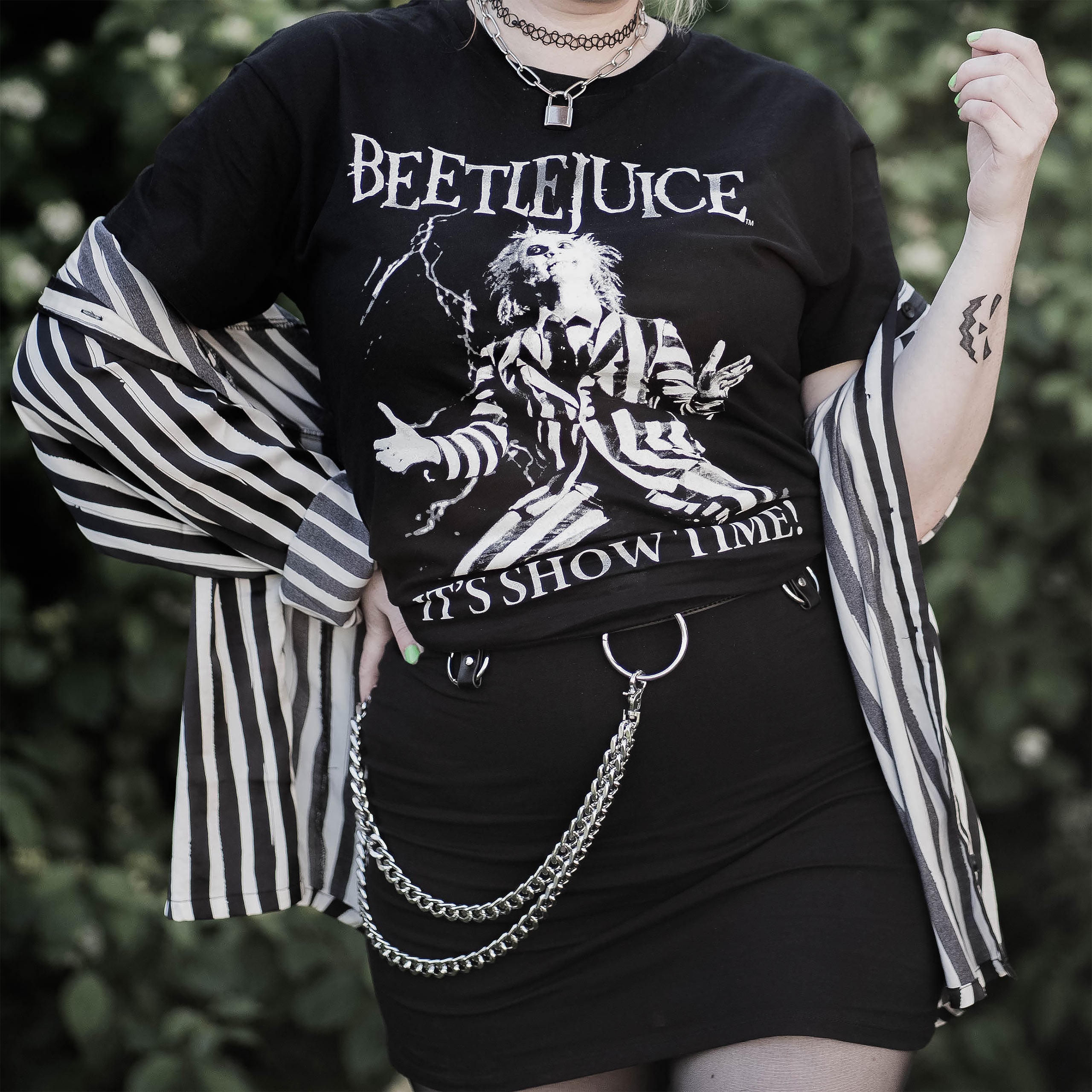 Zdjęcie produktu Beetlejuice - It's Show Time! Koszulka czarna