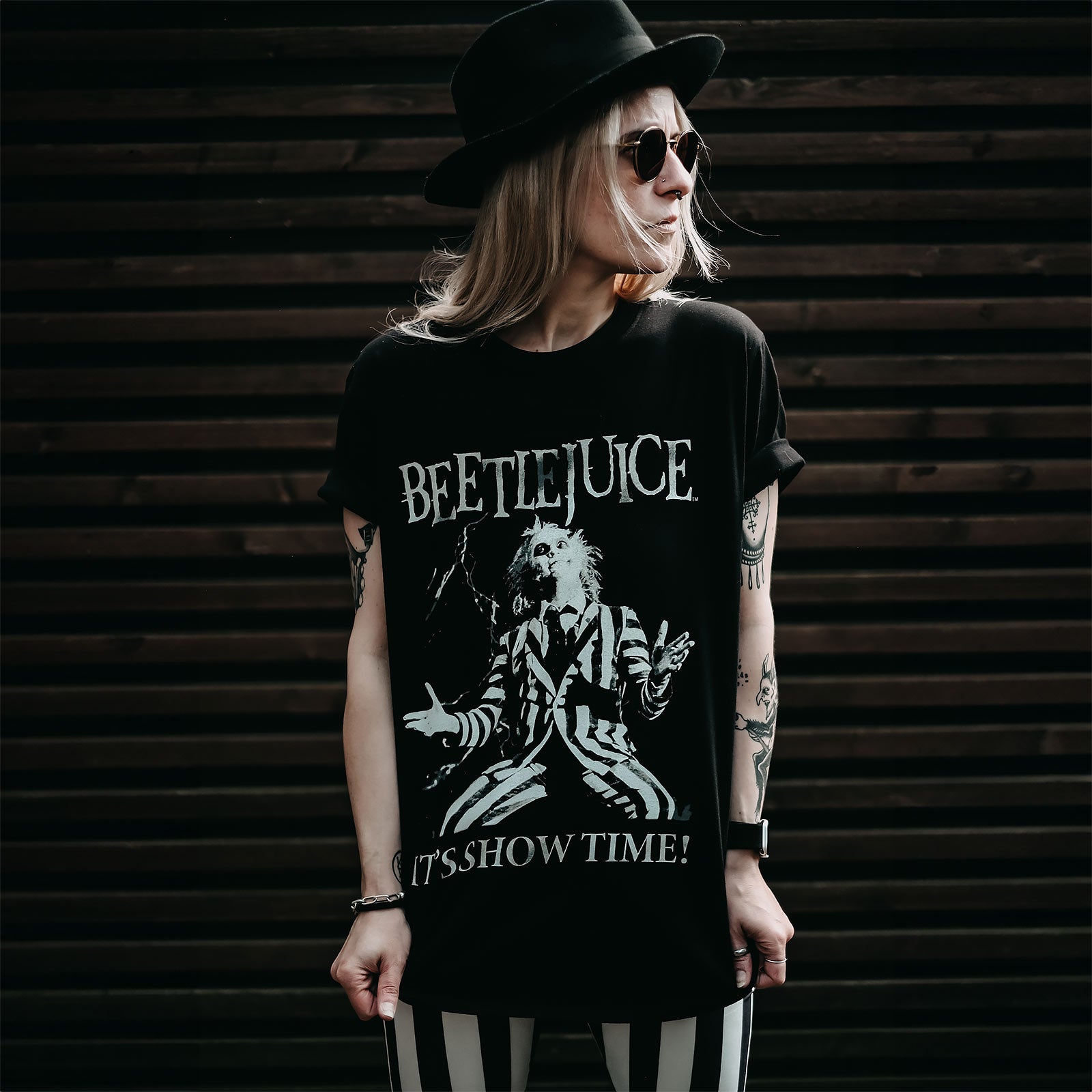 Zdjęcie produktu Beetlejuice - It's Show Time! Koszulka czarna