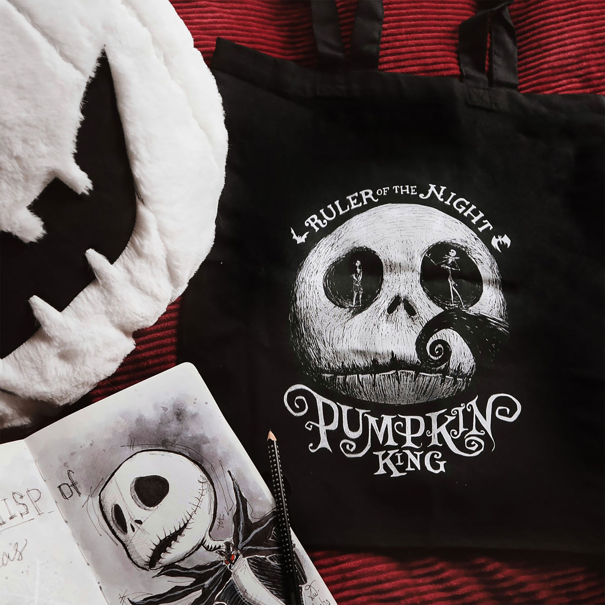 Zdjęcie produktu Nightmare Before Christmas - Pumpkin King Torba na ramię czarna