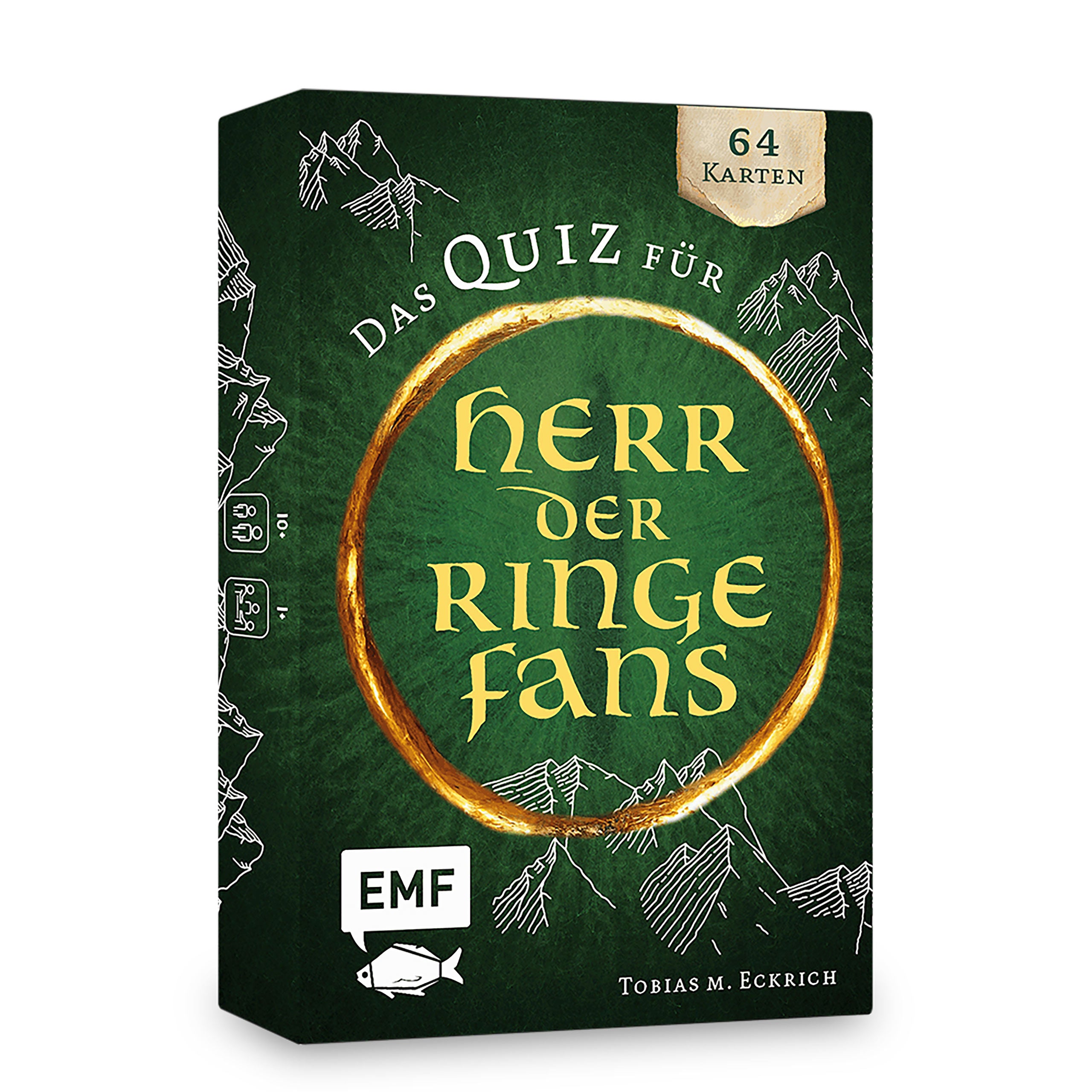 Zdjęcie produktu Nieoficjalny quiz dla fanów Władcy Pierścieni - karty do gry