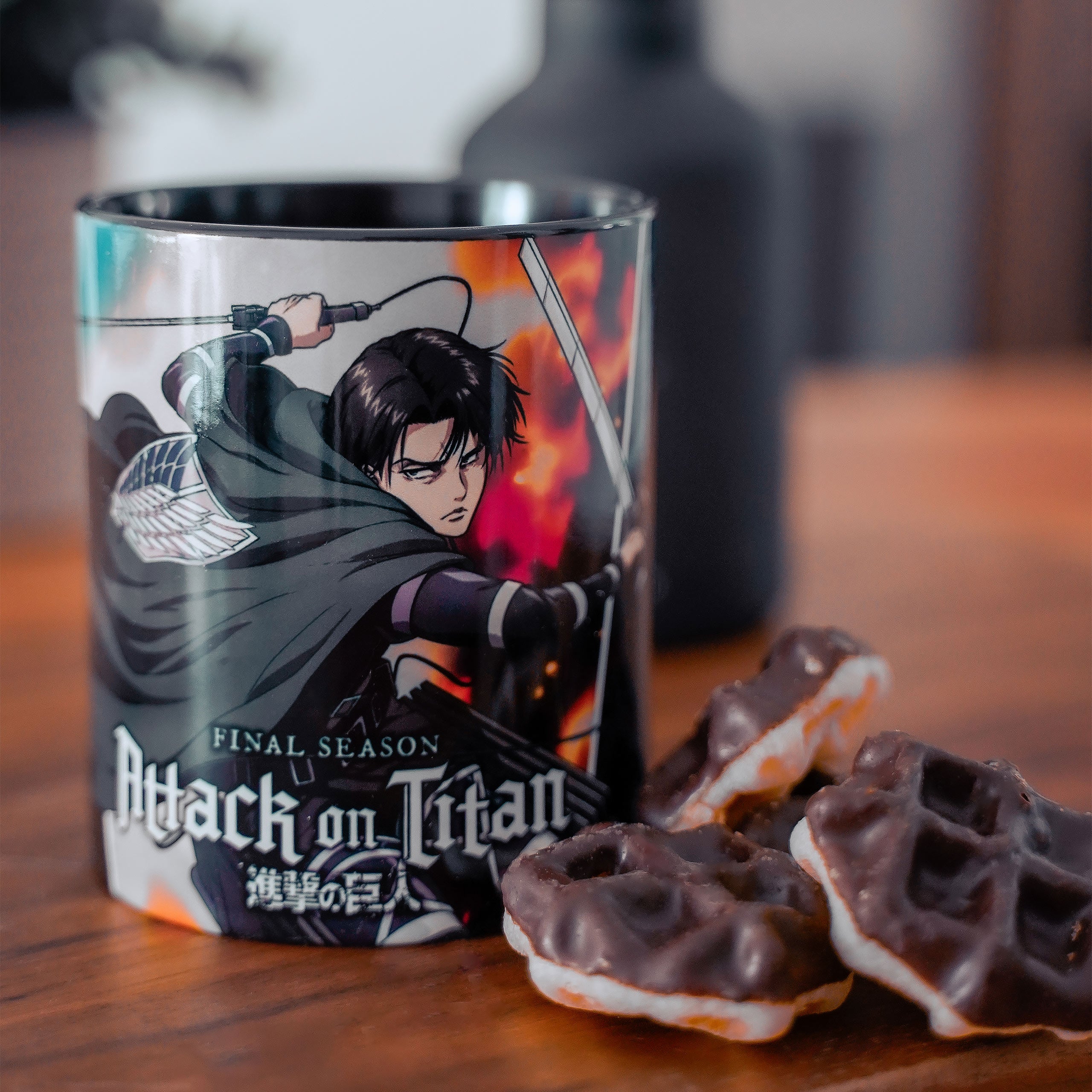 Zdjęcie produktu Attack on Titan - Levi Ackermann Sezon 4 Kubek