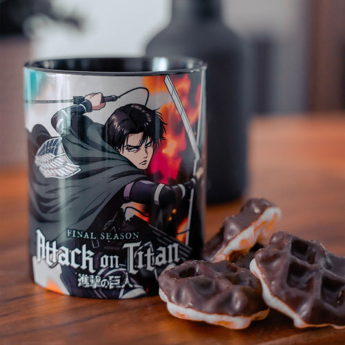 Zdjęcie produktu Attack on Titan - Levi Ackermann Sezon 4 Kubek