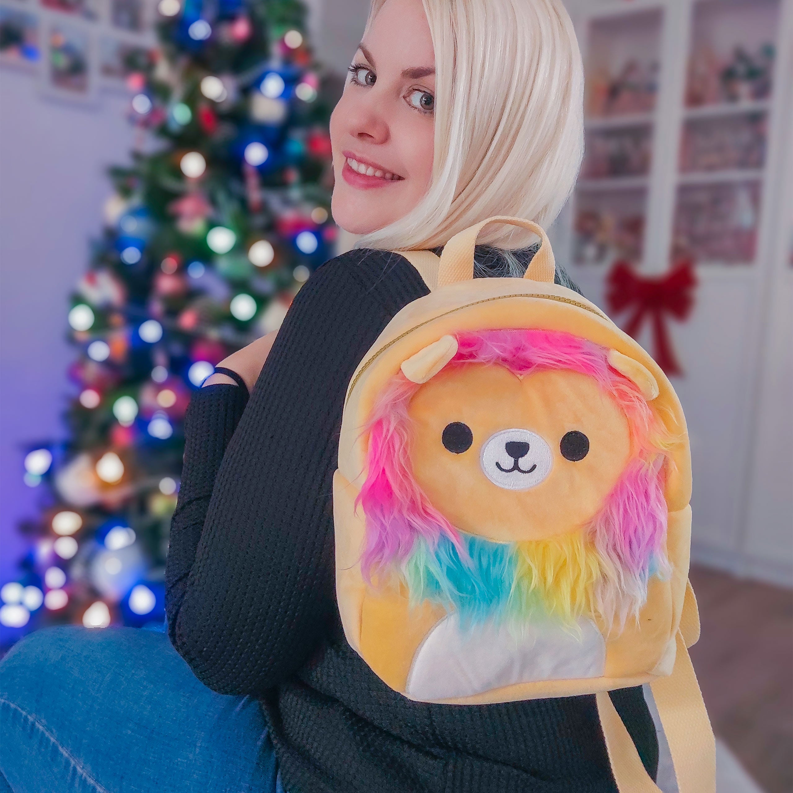 Zdjęcie produktu Squishmallows - Leonard Pluszowy Mini Plecak