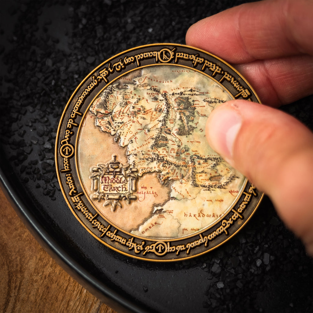 Product image The Lord of the Rings - Middle-earth Map Limited Edition Collectible Coin