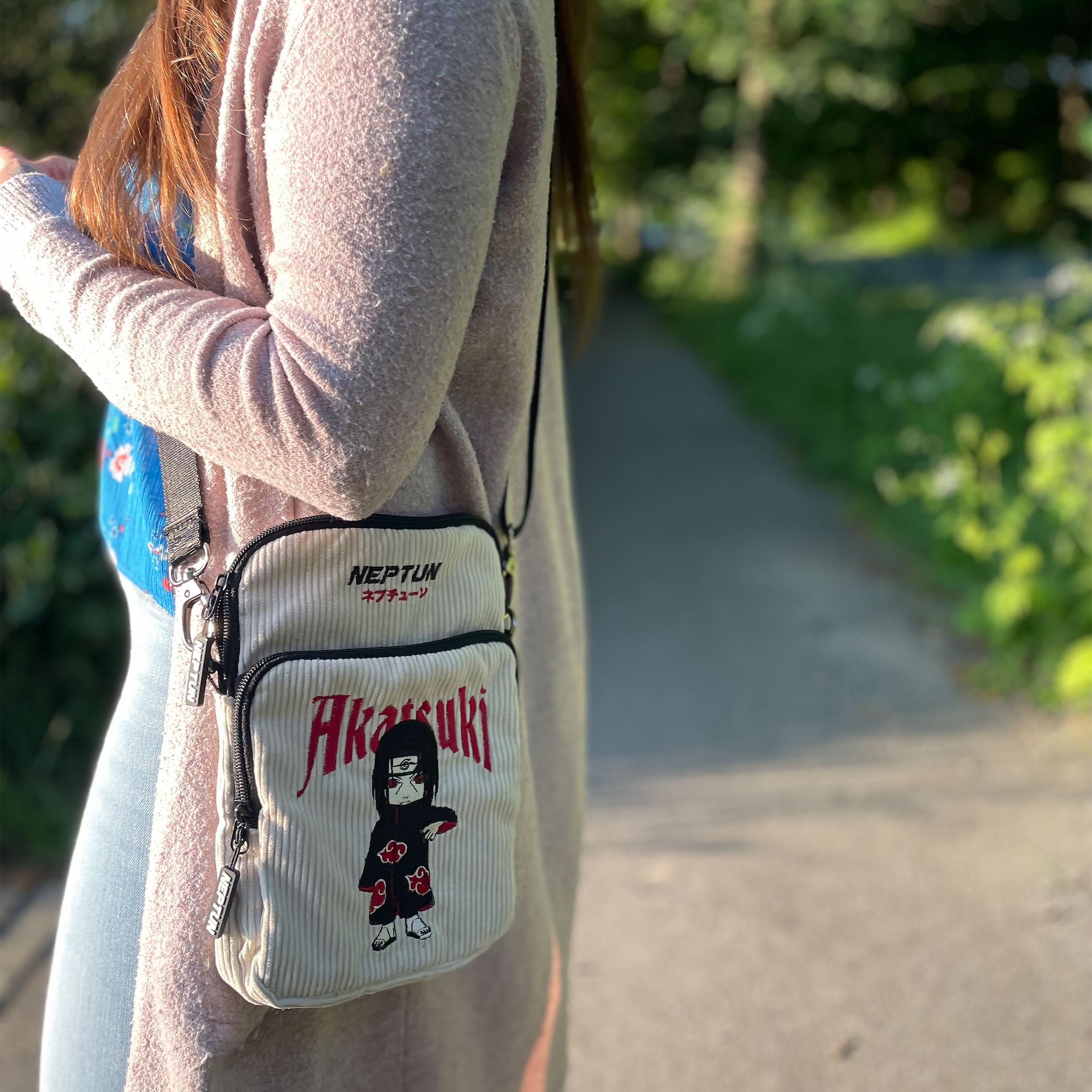 Product image Naruto - Akatsuki Crossbody Bag beige