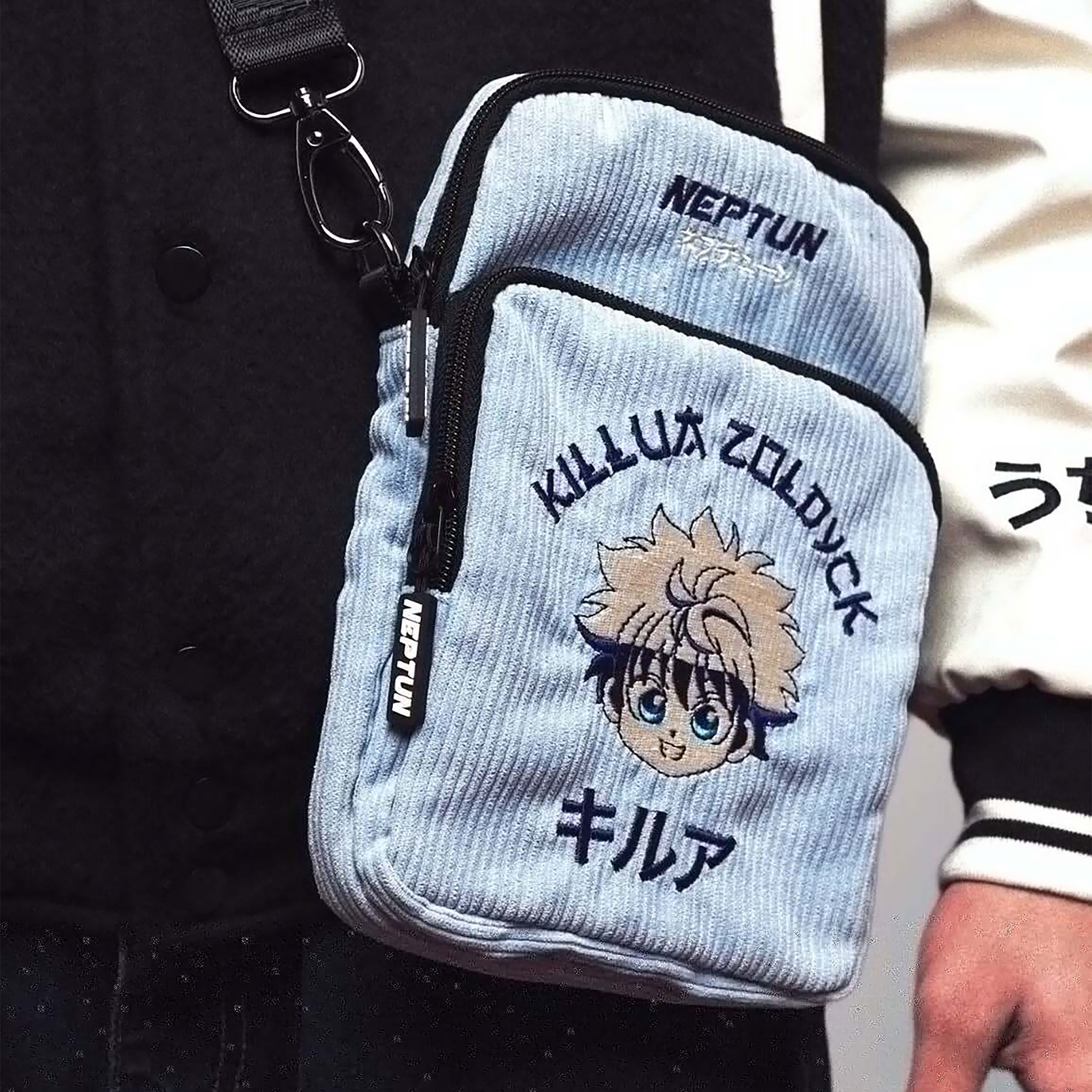 Zdjęcie produktu Hunter x Hunter - Killua Crossbody torba niebieska