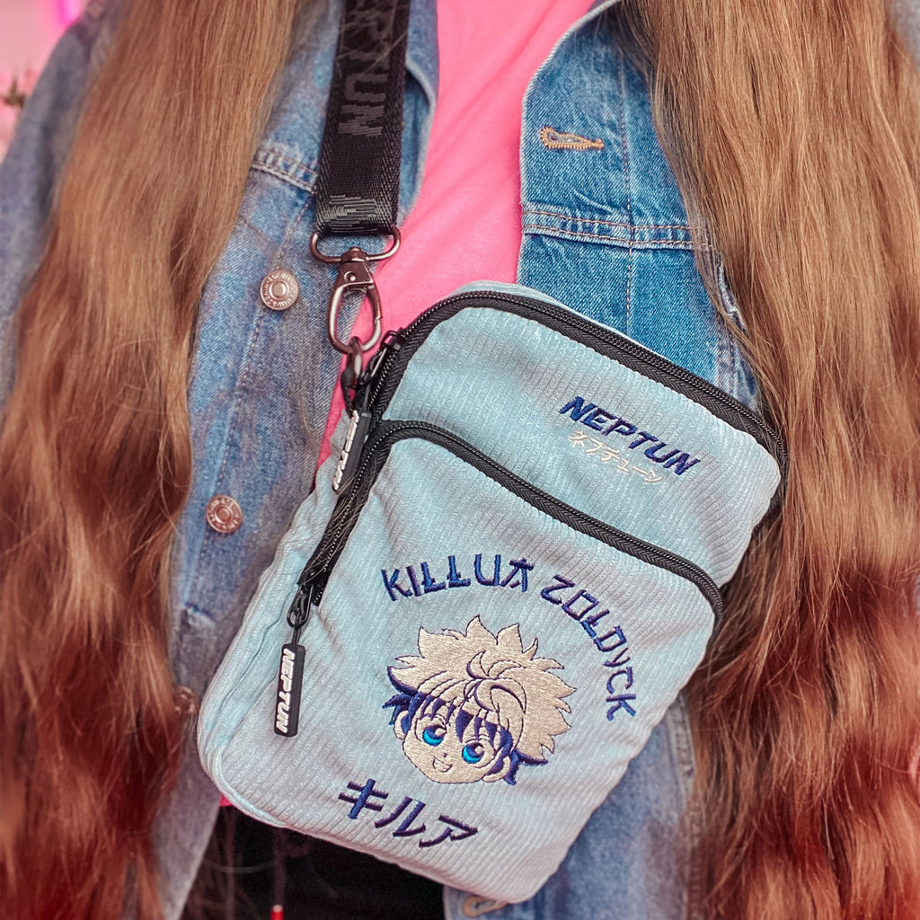Zdjęcie produktu Hunter x Hunter - Killua Crossbody torba niebieska