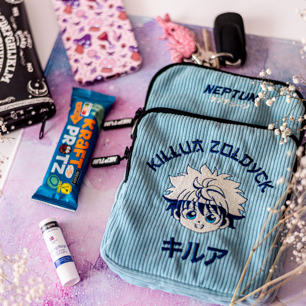 Zdjęcie produktu Hunter x Hunter - Killua Crossbody torba niebieska