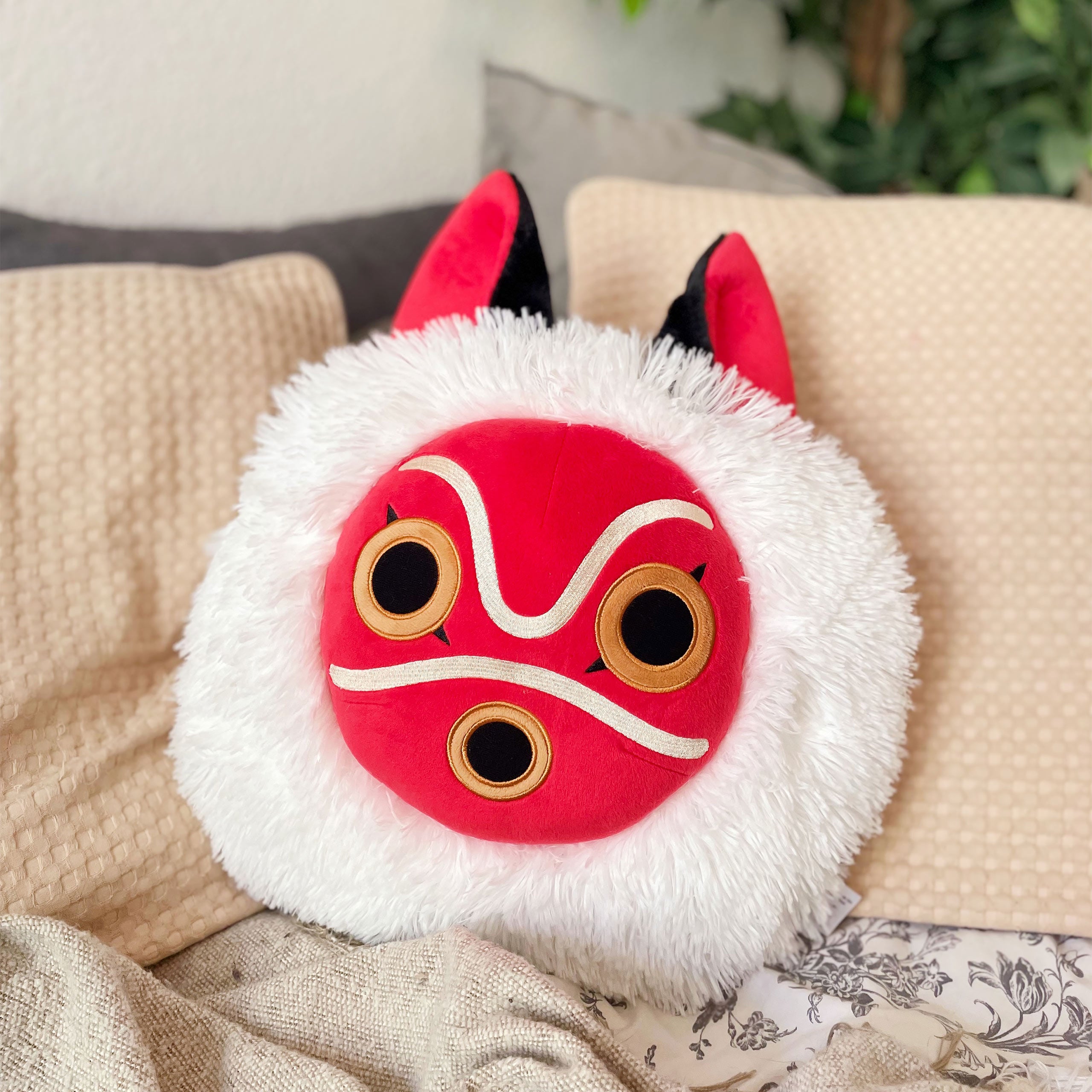 Zdjęcie produktu Księżniczka Mononoke - Poduszka z maską San