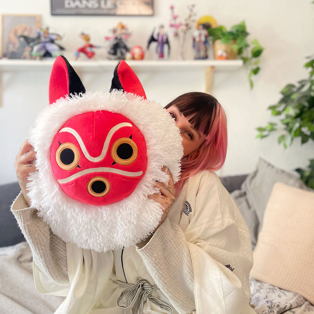 Zdjęcie produktu Księżniczka Mononoke - Poduszka z maską San