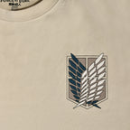 Product image Attack on Titan - Group Oversize T-Shirt beige