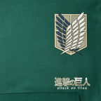 Zdjęcie produktu Bluza z kapturem Scout Symbol Military zielona - Attack on Titan