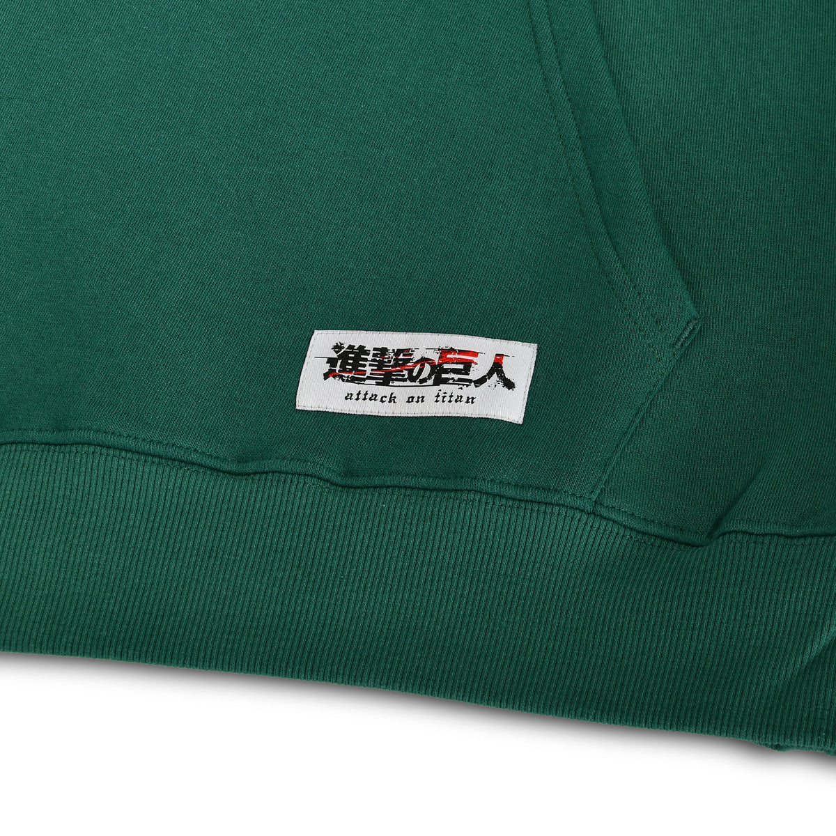 Zdjęcie produktu Bluza z kapturem Scout Symbol Military zielona - Attack on Titan