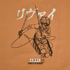 Zdjęcie produktu Attack on Titan - Levi Oversize T-Shirt pomarańczowy