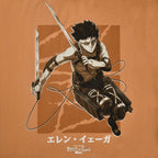 Zdjęcie produktu Attack on Titan - Levi Oversize T-Shirt pomarańczowy