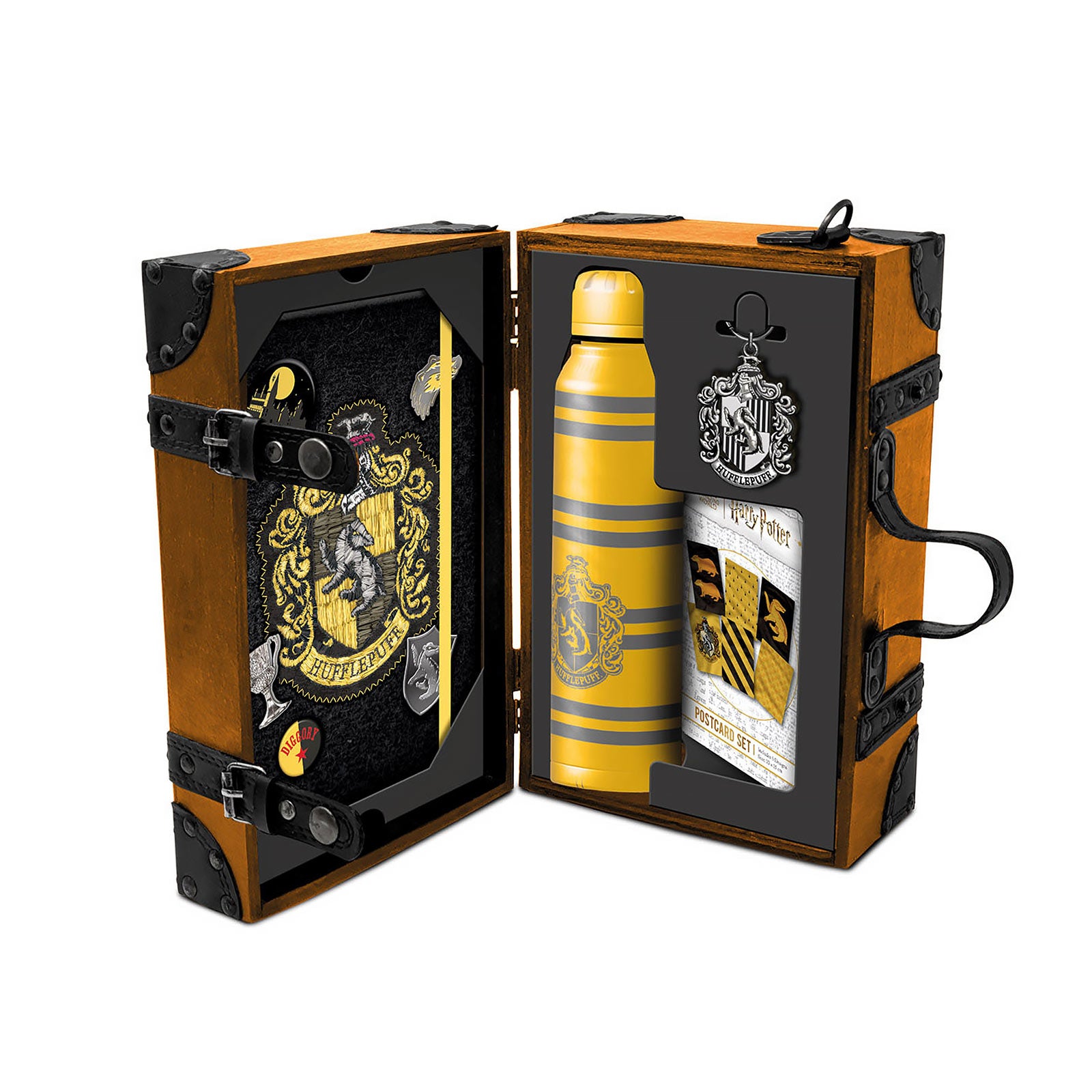 Zdjęcie produktu Harry Potter - Premium zestaw prezentowy Hufflepuff w walizce z paskiem na ramię