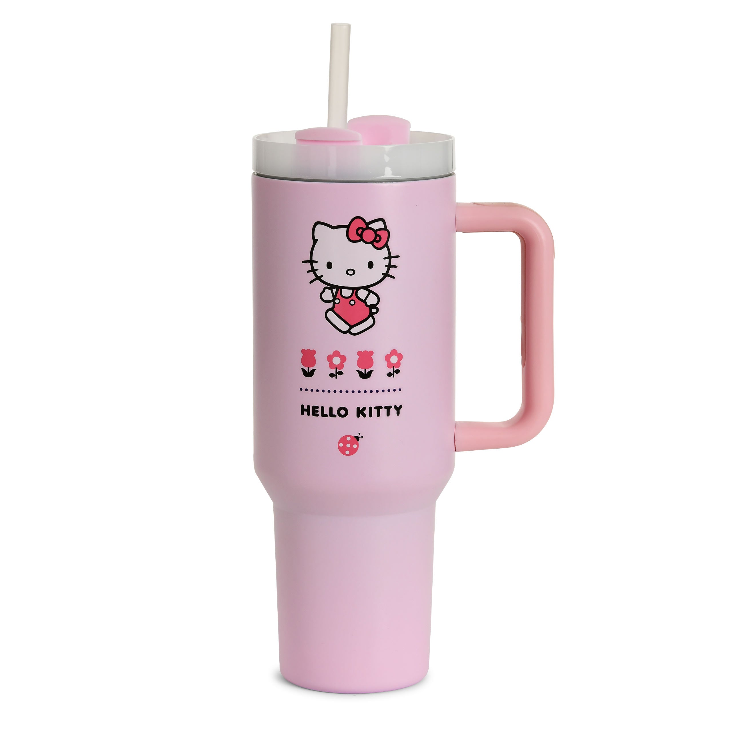 Zdjęcie produktu Hello Kitty - Flower To Go kubek ze słomką