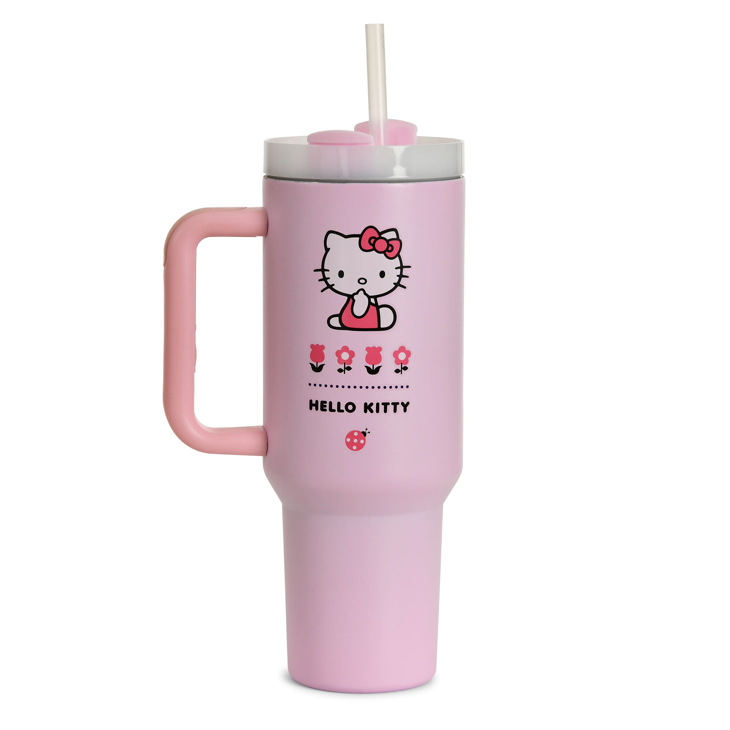 Zdjęcie produktu Hello Kitty - Flower To Go kubek ze słomką