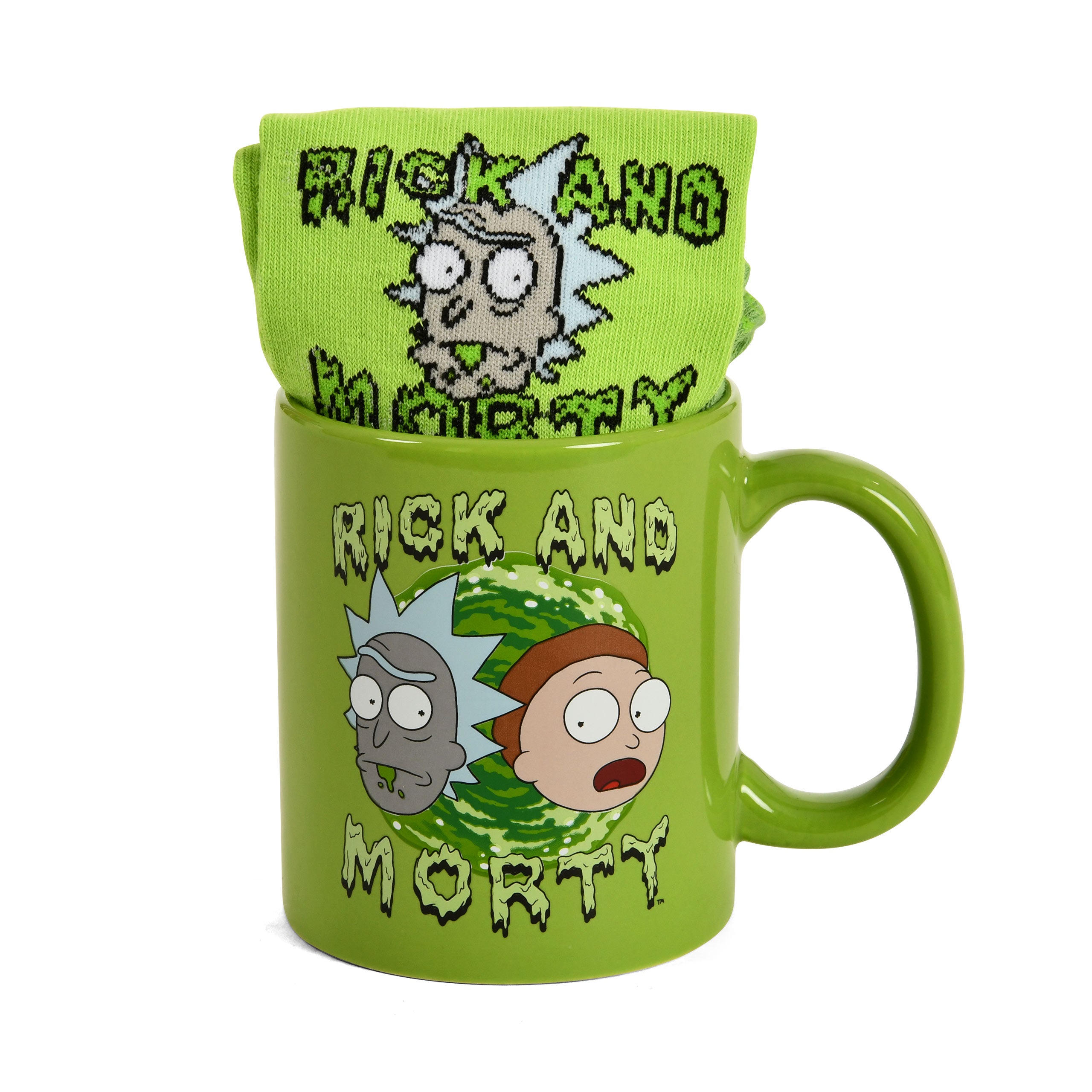 Zdjęcie produktu Rick and Morty - Portal Skarpetki i Kubek
