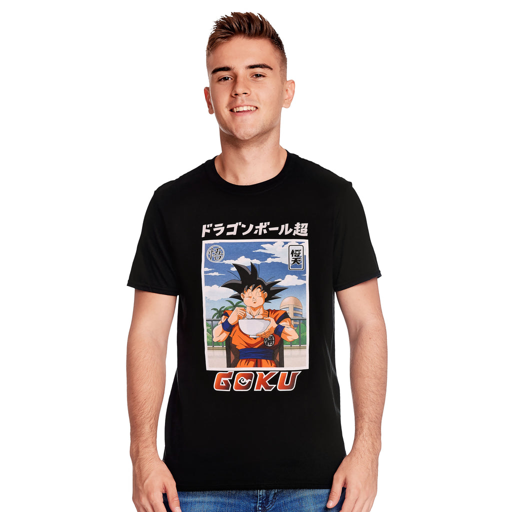 Zdjęcie produktu Dragon Ball - Goku Eat T-Shirt czarne
