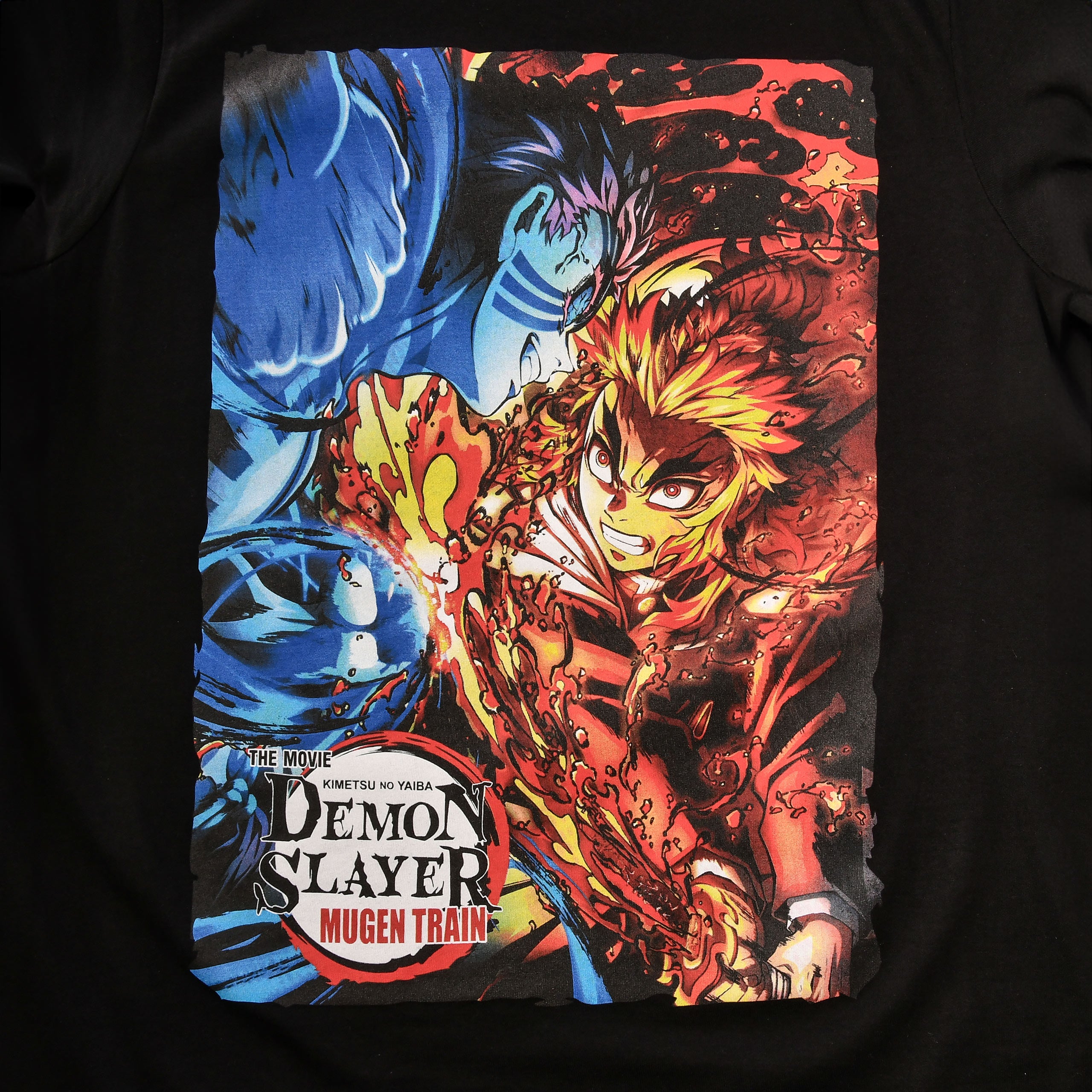 Zdjęcie produktu Demon Slayer - Akaza vs. Rengoku Koszulka czarna