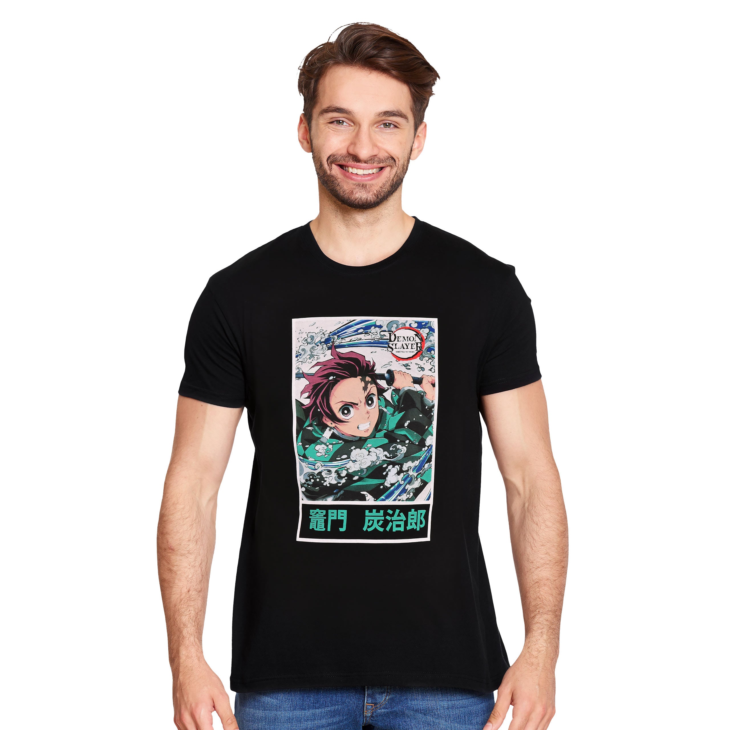 Zdjęcie produktu Demon Slayer - Kamado Tanjiro T-Shirt czarne