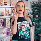Zdjęcie produktu Demon Slayer - Kamado Tanjiro T-Shirt czarne