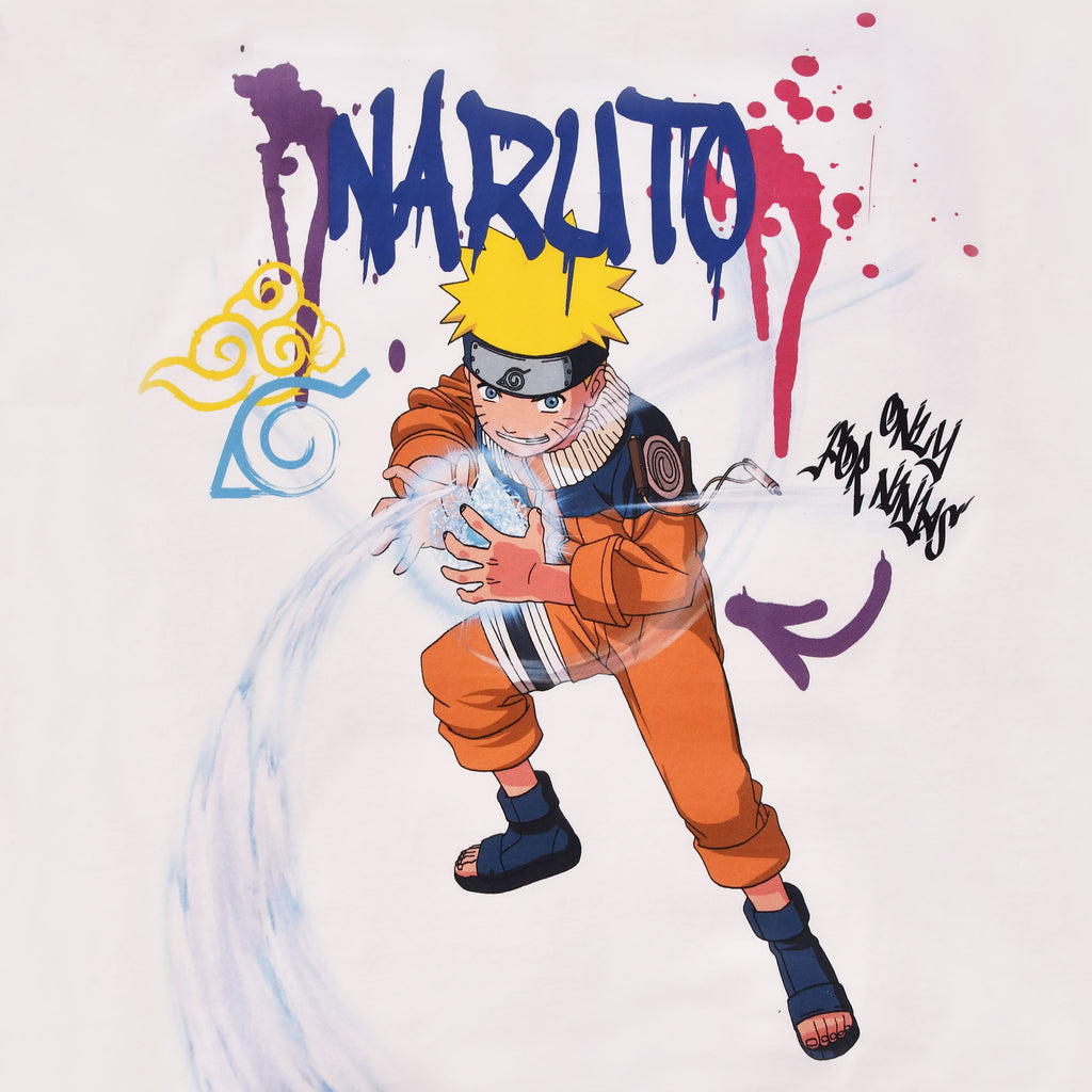 Zdjęcie produktu Naruto - Graffiti bluza z kapturem biała