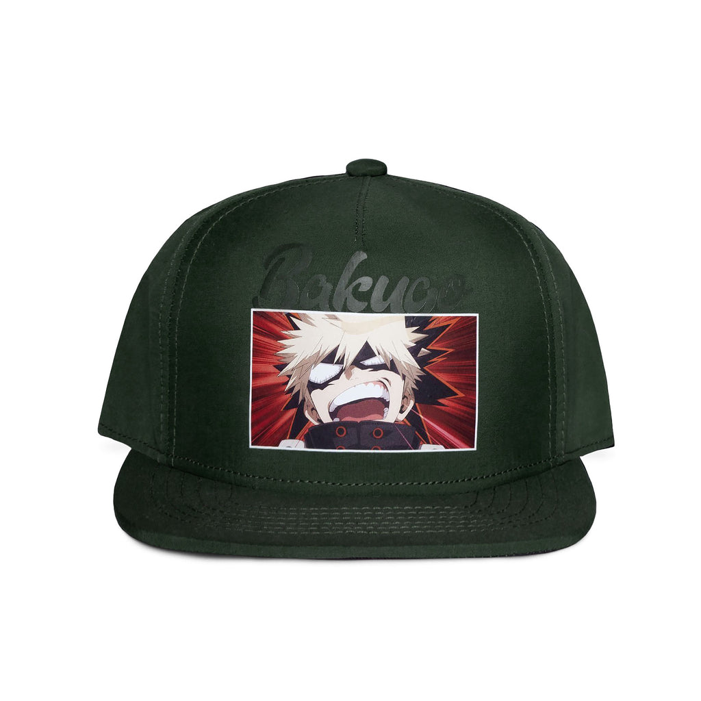 Zdjęcie produktu My Hero Academia - Snapback czapka Bakugo zielona