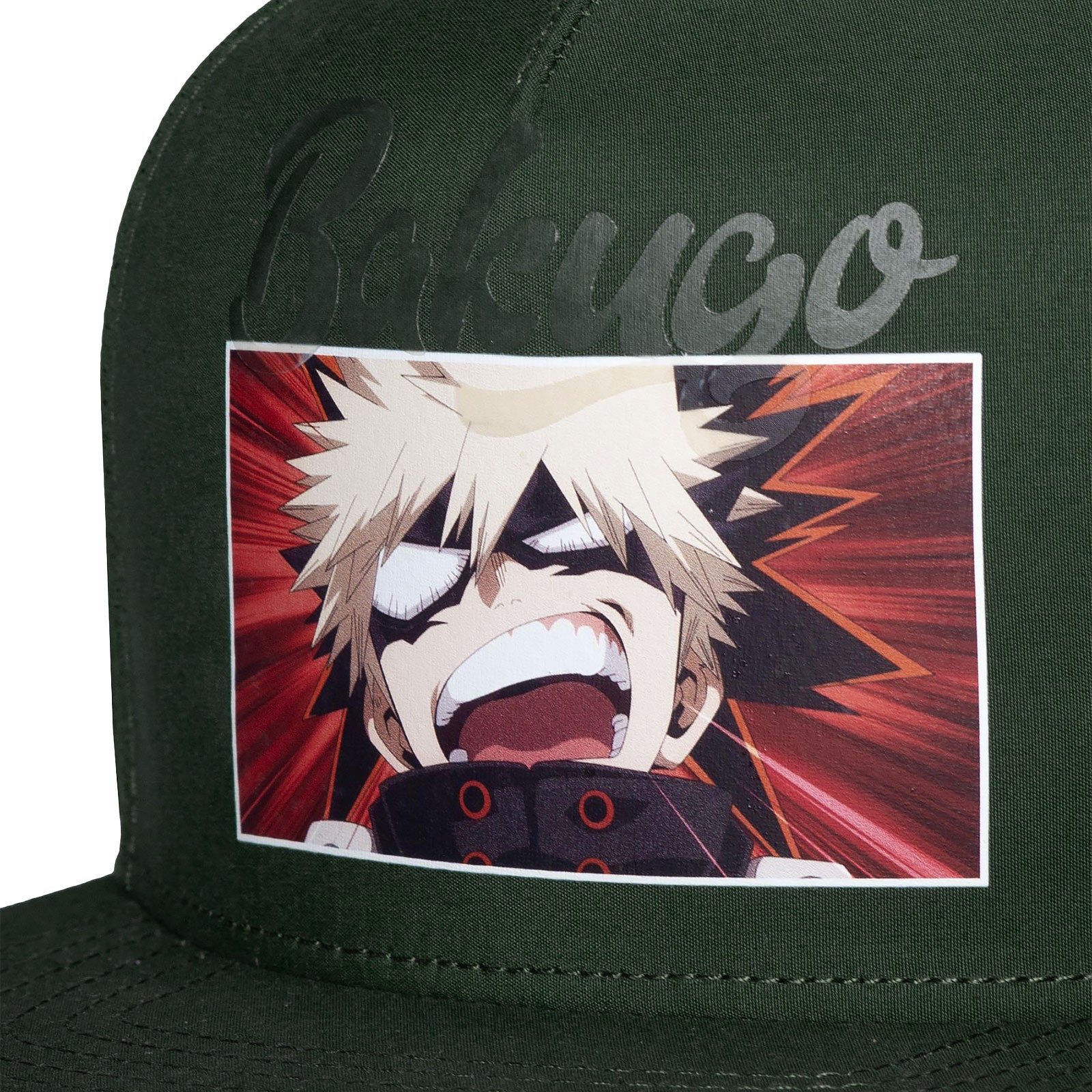 Zdjęcie produktu My Hero Academia - Snapback czapka Bakugo zielona