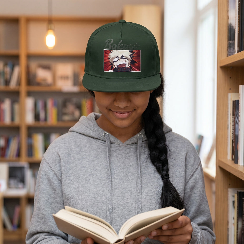 Zdjęcie produktu My Hero Academia - Snapback czapka Bakugo zielona