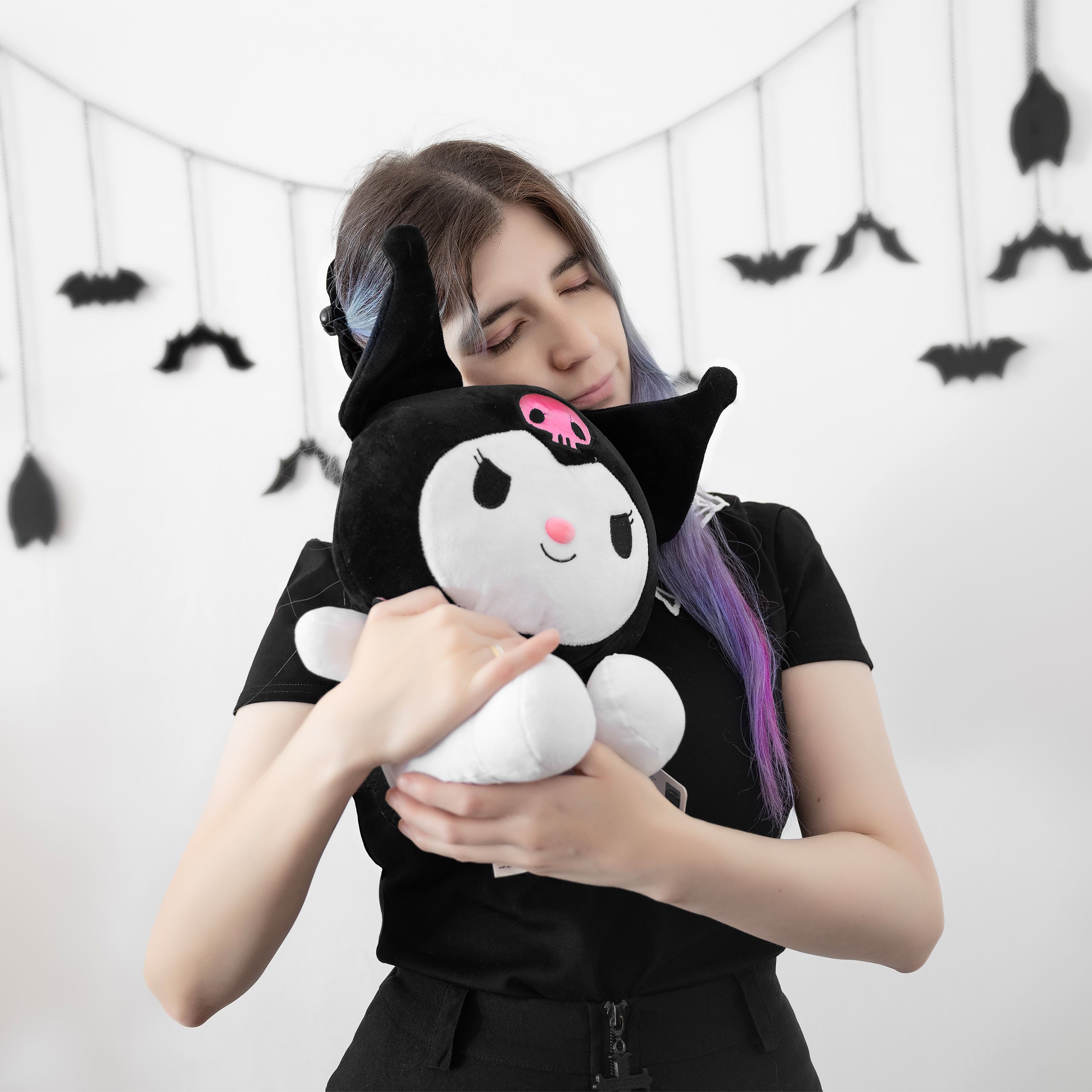 Zdjęcie produktu Sanrio - Pluszowa Figurka Kuromi Hello Kitty