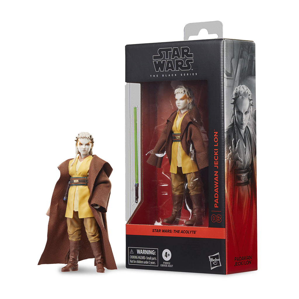 Zdjęcie produktu Star Wars: The Acolyte - Padawan Jecki Lon Black Series Figurka Akcji