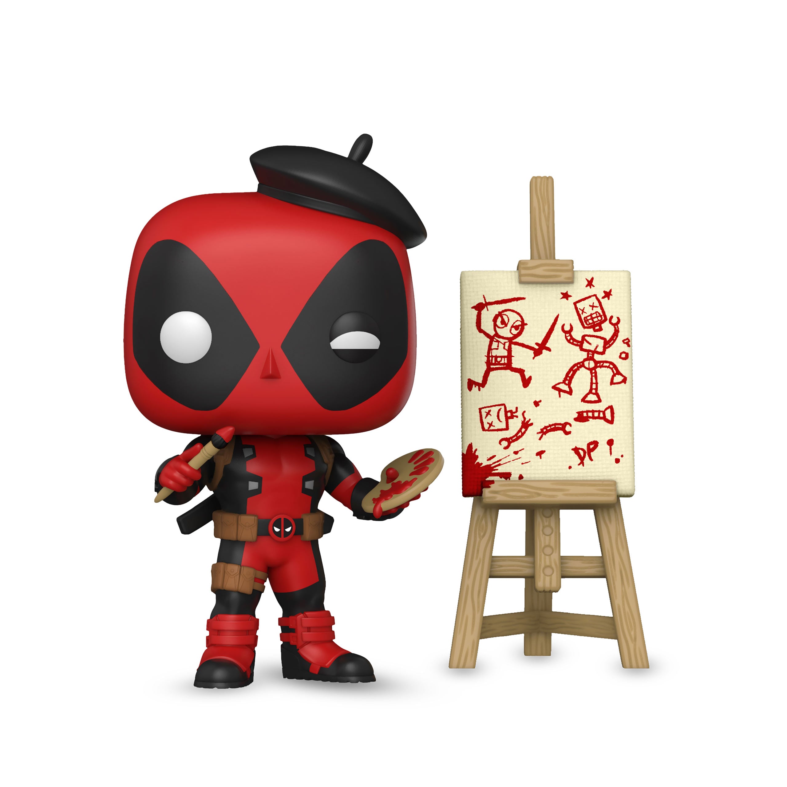 Zdjęcie produktu Deadpool - Artysta Funko Pop figurka z ruchomą głową