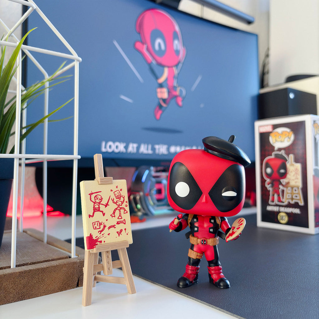 Zdjęcie produktu Deadpool - Artysta Funko Pop figurka z ruchomą głową