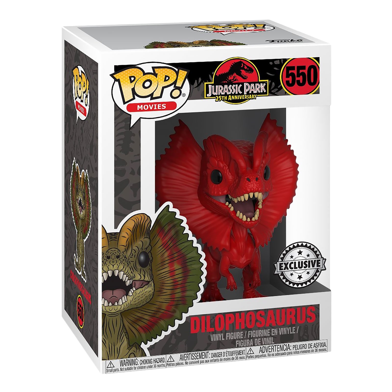 Zdjęcie produktu Jurassic Park - Dilophosaurus Red Funko Pop Figurka