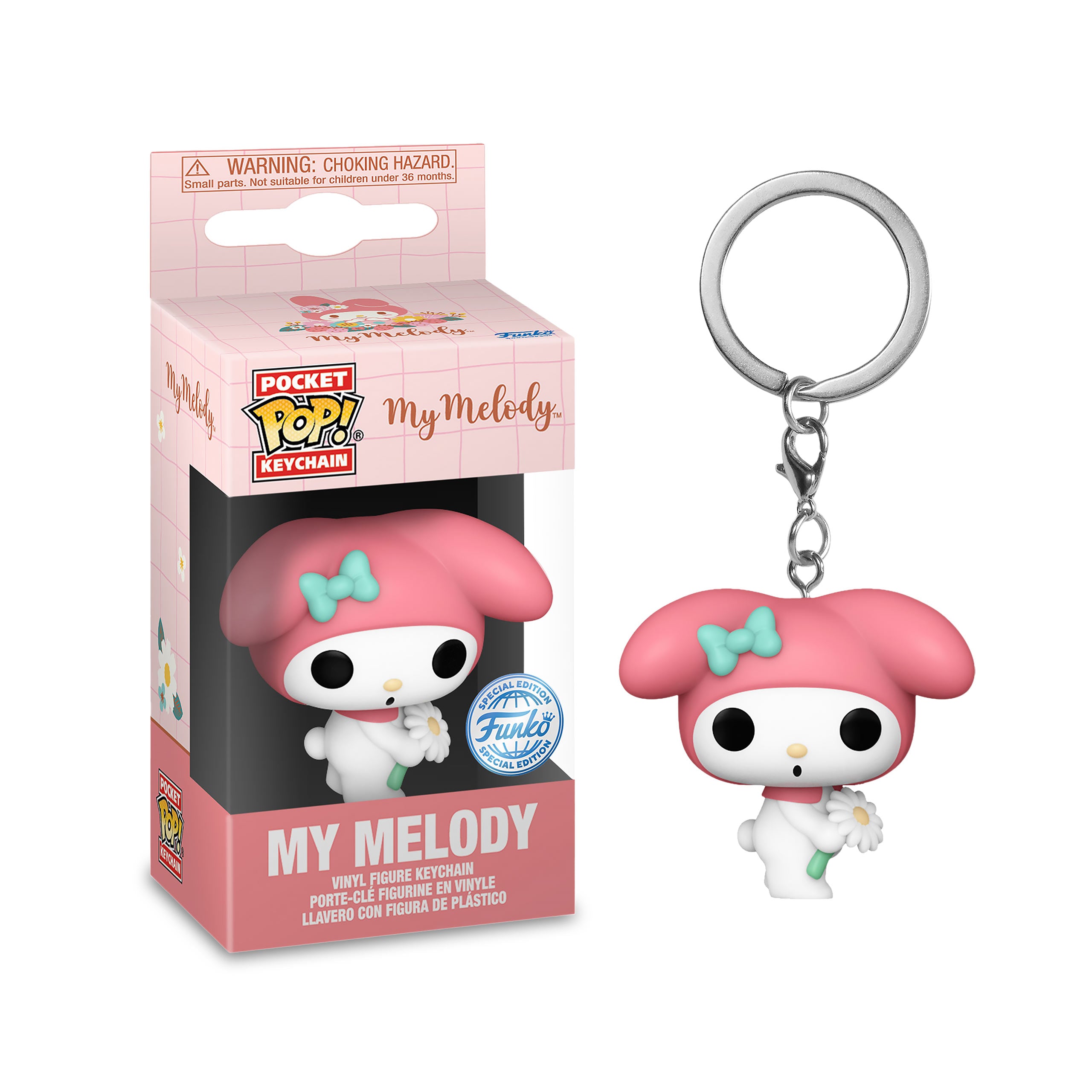 Zdjęcie produktu Sanrio - Hello Kitty My Melody Spring Time Funko Pop brelok