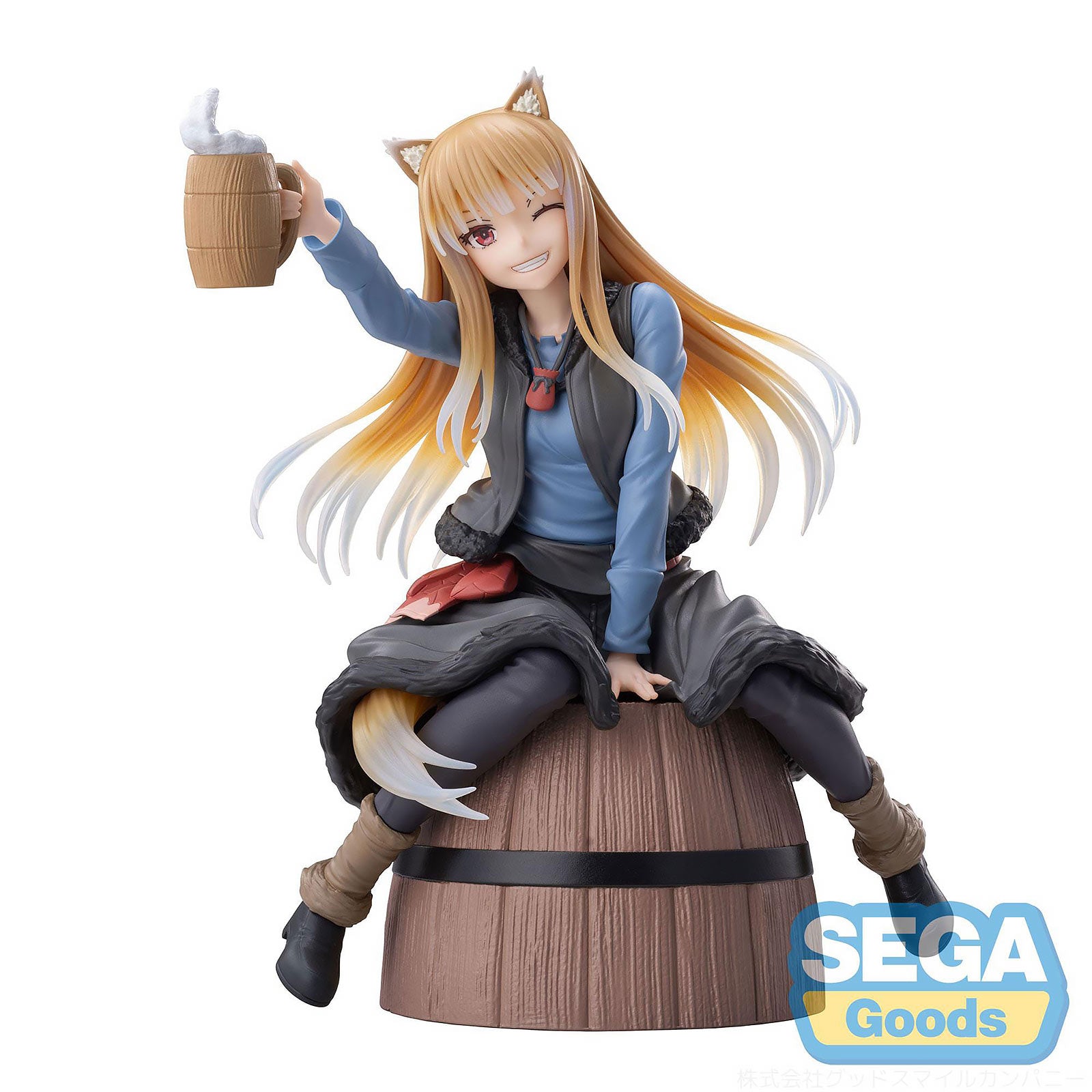 Zdjęcie produktu Spice and Wolf: Merchant meets the Wise Wolf - figurka Holo siedząca